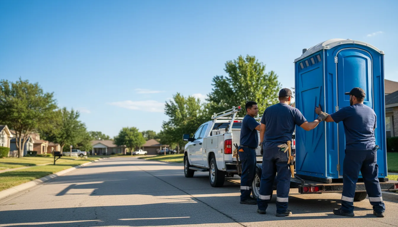 Portable Toilet Rental in Swartz Creek, MI near me